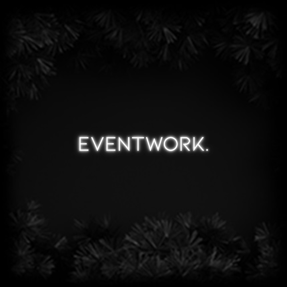 Konfiguriertes Neonschild: eventWORK. - Official Neon - led neon schild schriftzug personalisiert