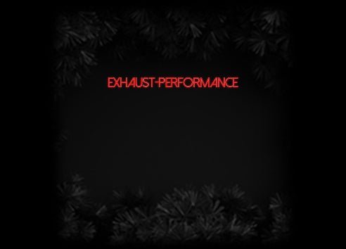 Konfiguriertes Neonschild: Exhaust-Perfo... - Official Neon - led neon schild schriftzug personalisiert