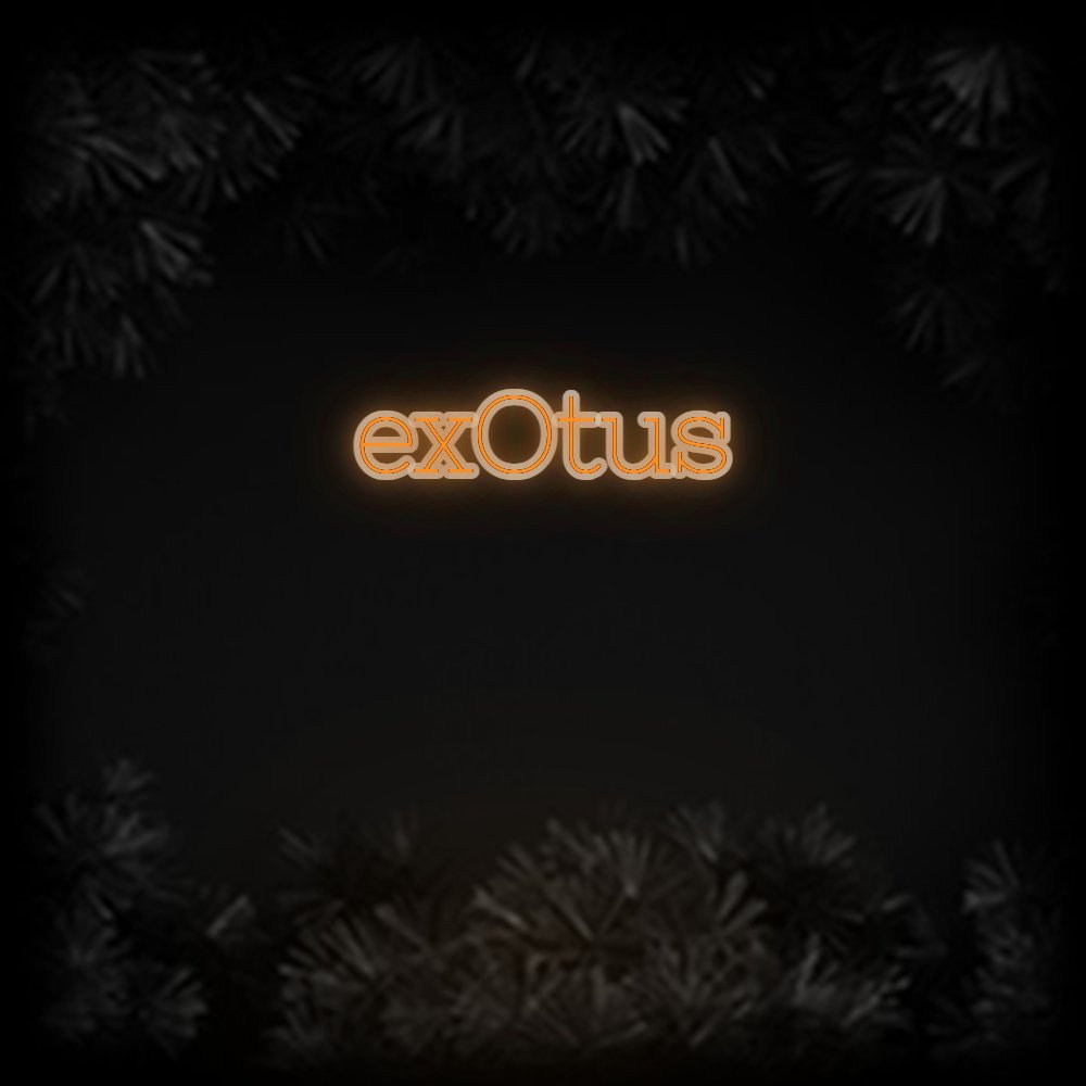 Konfiguriertes Neonschild: exOtus - Official Neon - led neon schild schriftzug personalisiert