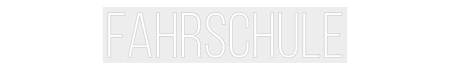 Konfiguriertes Neonschild: Fahrschule - Official Neon - led neon schild schriftzug personalisiert