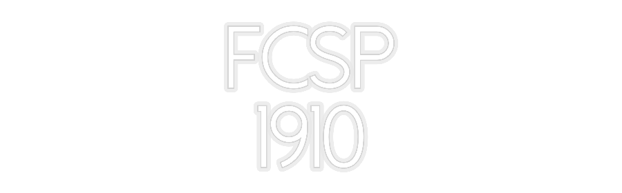 Konfiguriertes Neonschild: FCSP 1910 - Official Neon - led neon schild schriftzug personalisiert