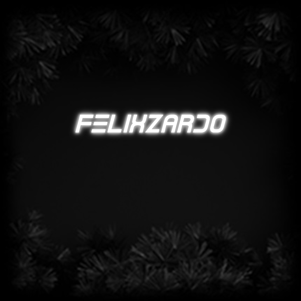 Konfiguriertes Neonschild: Felixzardo - Official Neon - led neon schild schriftzug personalisiert