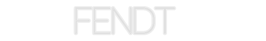 Konfiguriertes Neonschild: Fendt - Official Neon - led neon schild schriftzug personalisiert