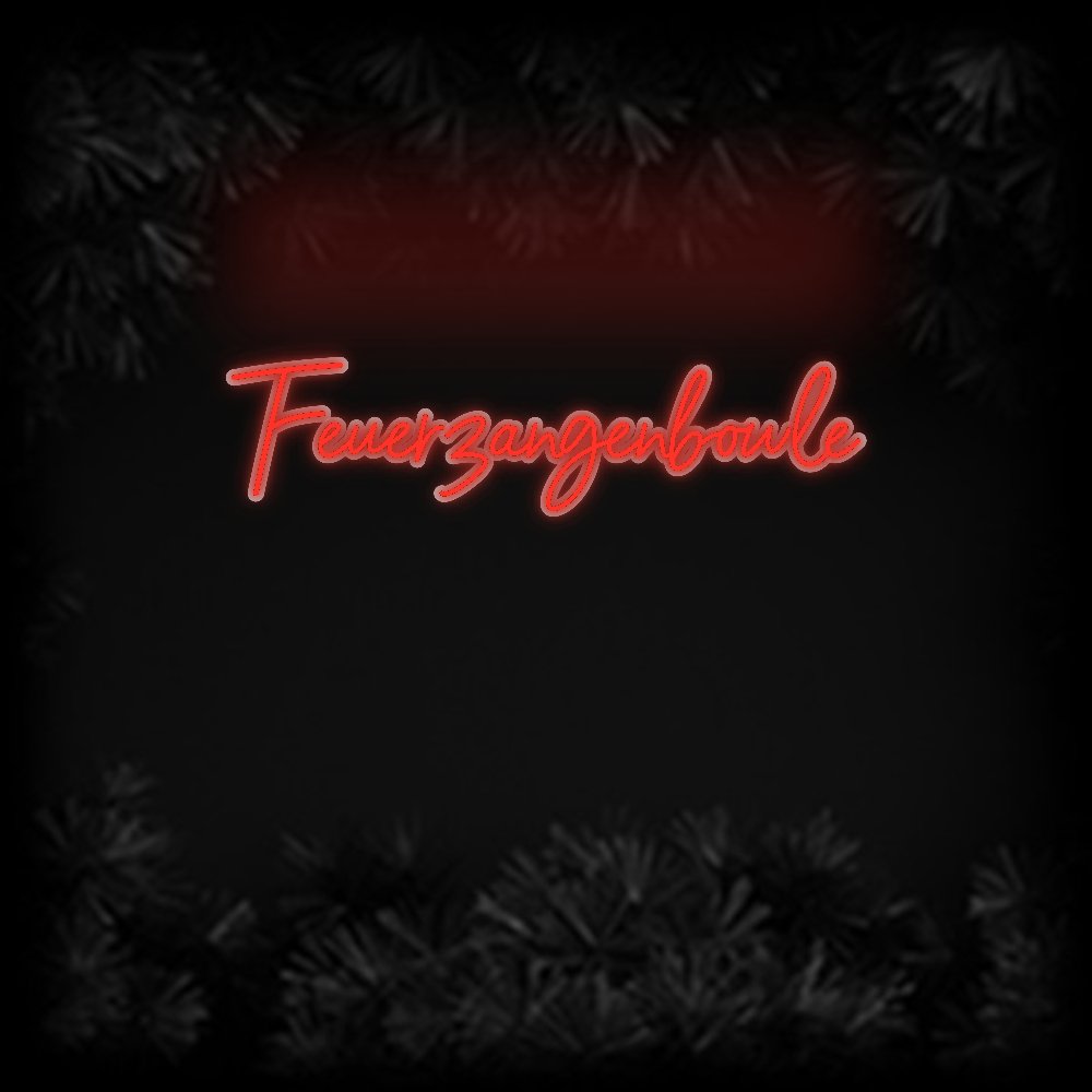 Konfiguriertes Neonschild: Feuerzangenbo... - Official Neon - led neon schild schriftzug personalisiert