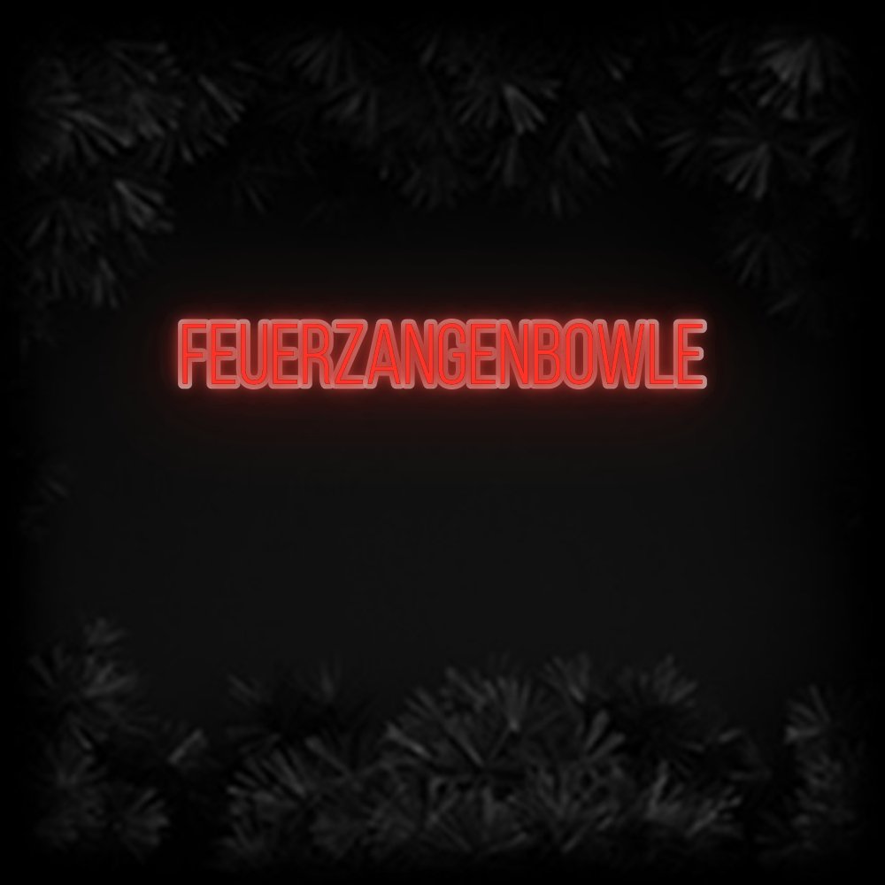 Konfiguriertes Neonschild: Feuerzangenbo... - Official Neon - led neon schild schriftzug personalisiert