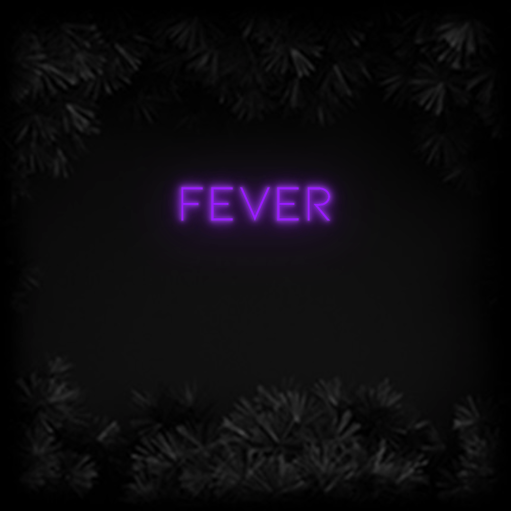 Konfiguriertes Neonschild: Fever - Official Neon - led neon schild schriftzug personalisiert
