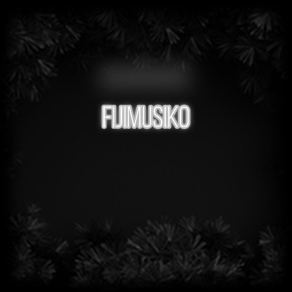 Konfiguriertes Neonschild: Fijimusiko - Official Neon - led neon schild schriftzug personalisiert