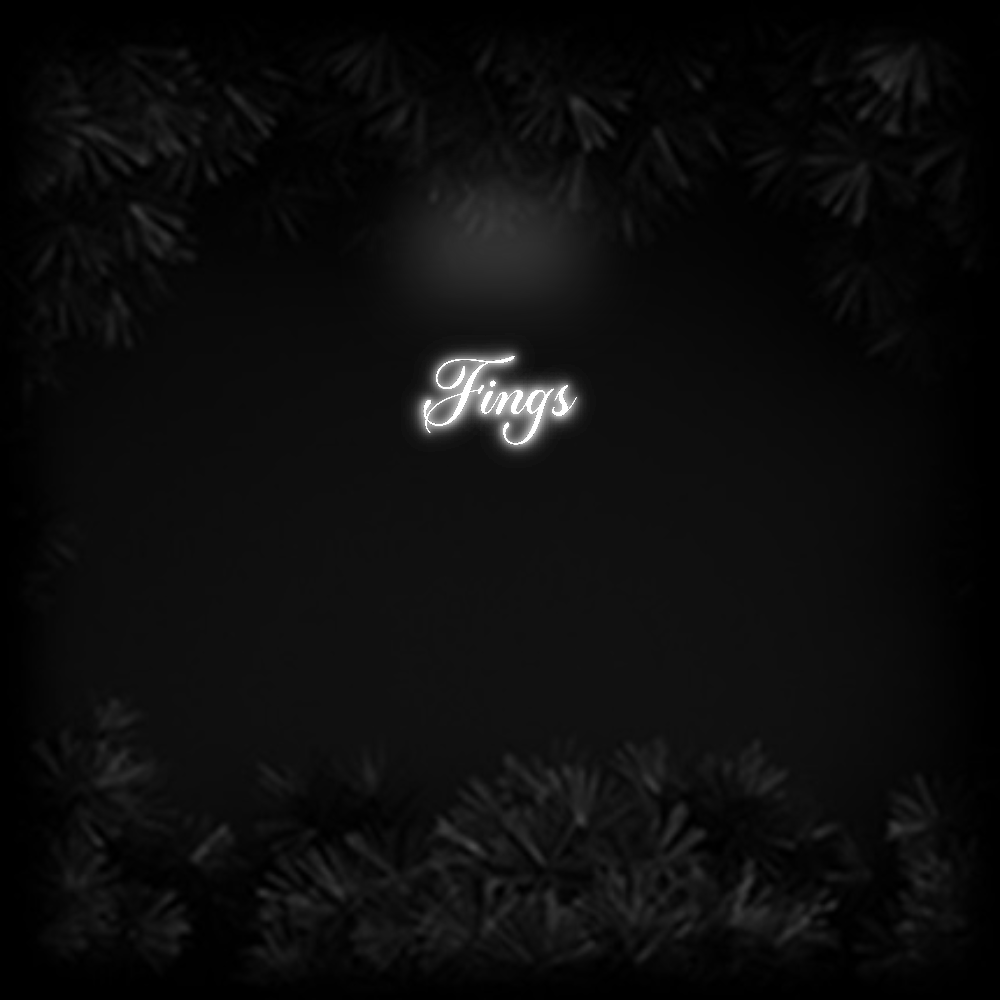 Konfiguriertes Neonschild: Fings - Official Neon - led neon schild schriftzug personalisiert