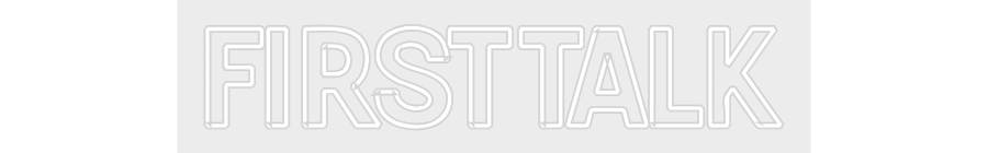 Konfiguriertes Neonschild: Firsttalk - Official Neon - led neon schild schriftzug personalisiert