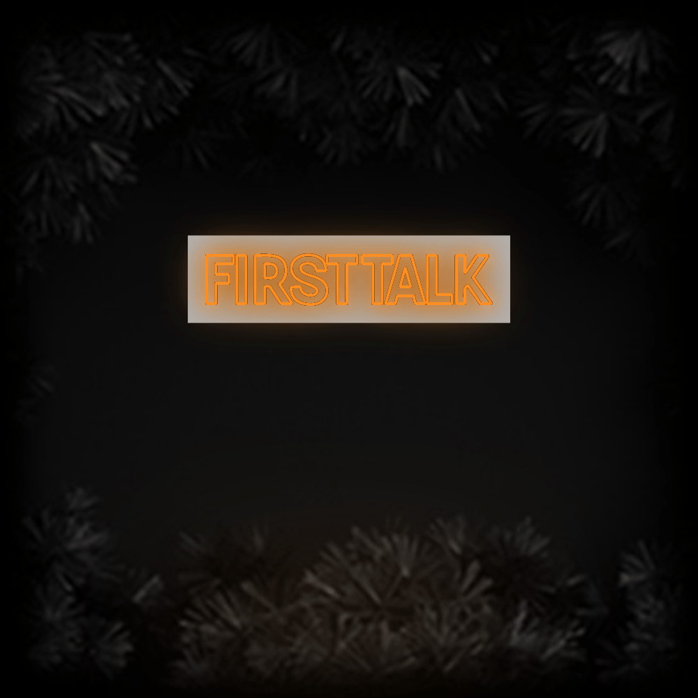 Konfiguriertes Neonschild: Firsttalk - Official Neon - led neon schild schriftzug personalisiert