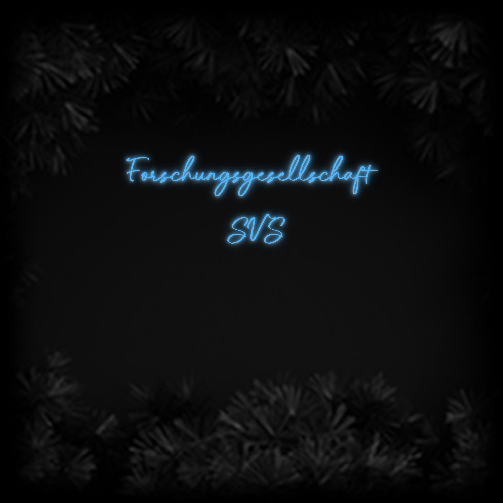Konfiguriertes Neonschild: Forschungsges... - Official Neon - led neon schild schriftzug personalisiert