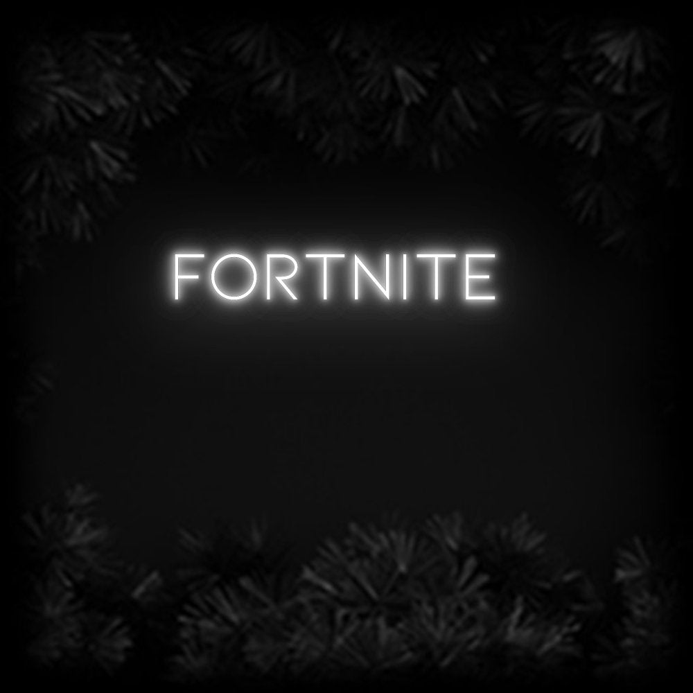 Konfiguriertes Neonschild: Fortnite - Official Neon - led neon schild schriftzug personalisiert