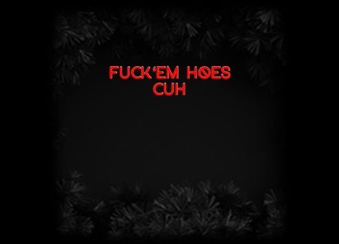 Konfiguriertes Neonschild: Fuck‘em Hoes ... - Official Neon - led neon schild schriftzug personalisiert