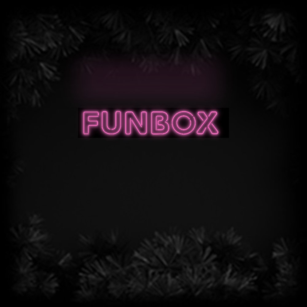 Konfiguriertes Neonschild: FUNBOX - Official Neon - led neon schild schriftzug personalisiert