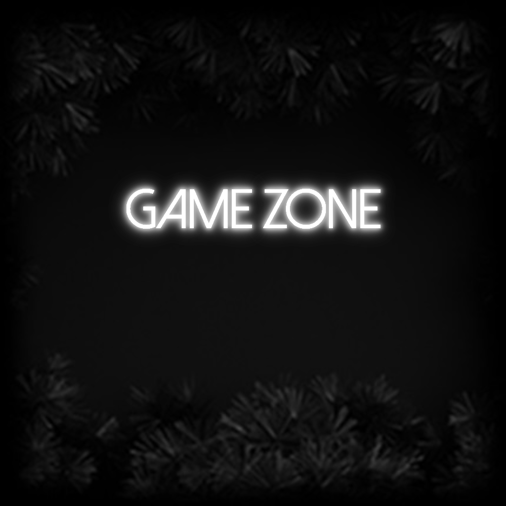 Konfiguriertes Neonschild: Game Zone - Official Neon - led neon schild schriftzug personalisiert