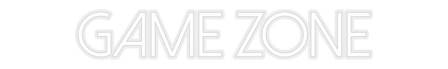 Konfiguriertes Neonschild: Game Zone - Official Neon - led neon schild schriftzug personalisiert