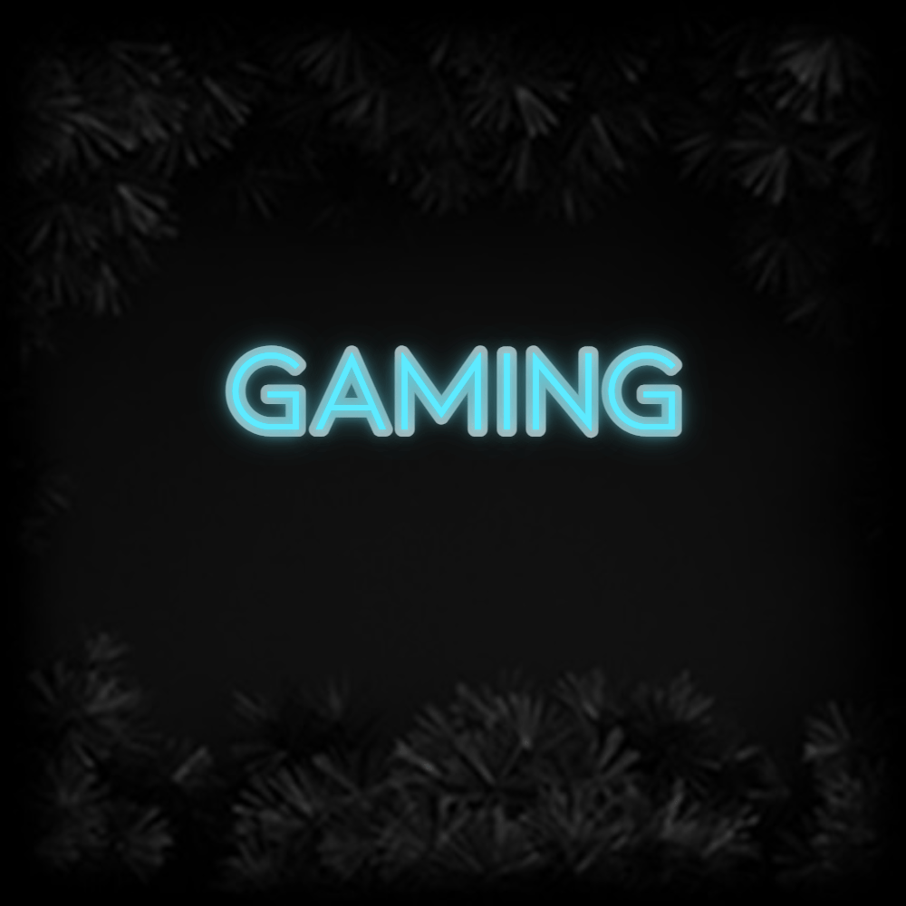 Konfiguriertes Neonschild: GAMING - Official Neon - led neon schild schriftzug personalisiert