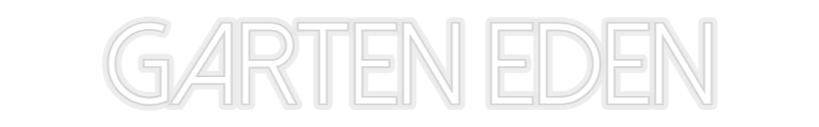 Konfiguriertes Neonschild: Garten Eden - Official Neon - led neon schild schriftzug personalisiert