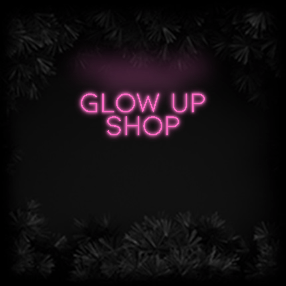 Konfiguriertes Neonschild: GLOW UP SHOP - Official Neon - led neon schild schriftzug personalisiert