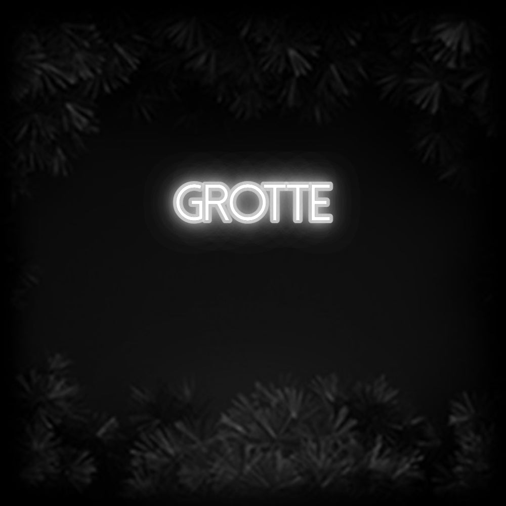 Konfiguriertes Neonschild: GROTTE - Official Neon - led neon schild schriftzug personalisiert