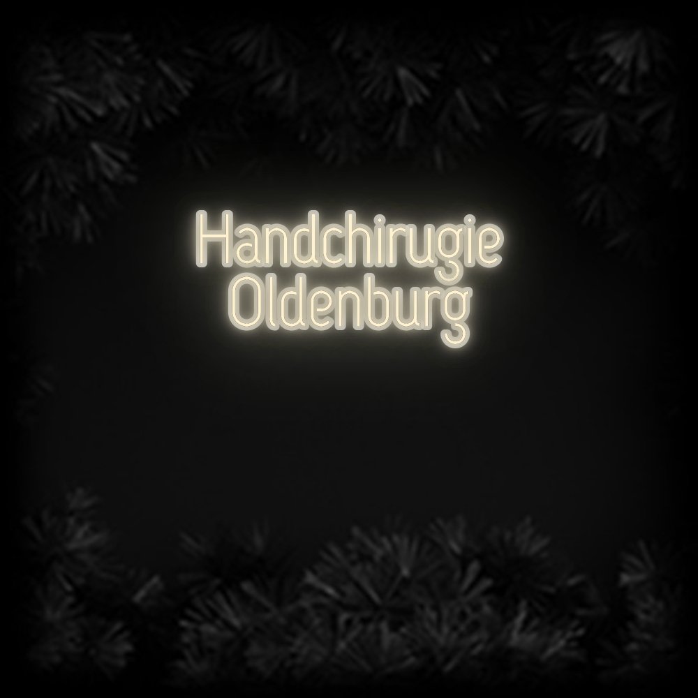 Konfiguriertes Neonschild: Handchirugie ... - Official Neon - led neon schild schriftzug personalisiert