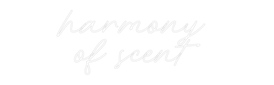 Konfiguriertes Neonschild: harmony of ... - Official Neon - led neon schild schriftzug personalisiert