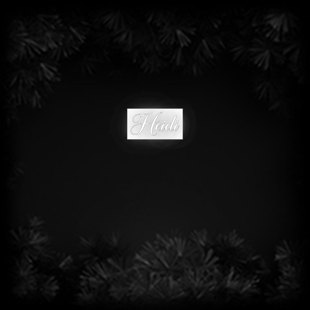 Konfiguriertes Neonschild: Heidi - Official Neon - led neon schild schriftzug personalisiert