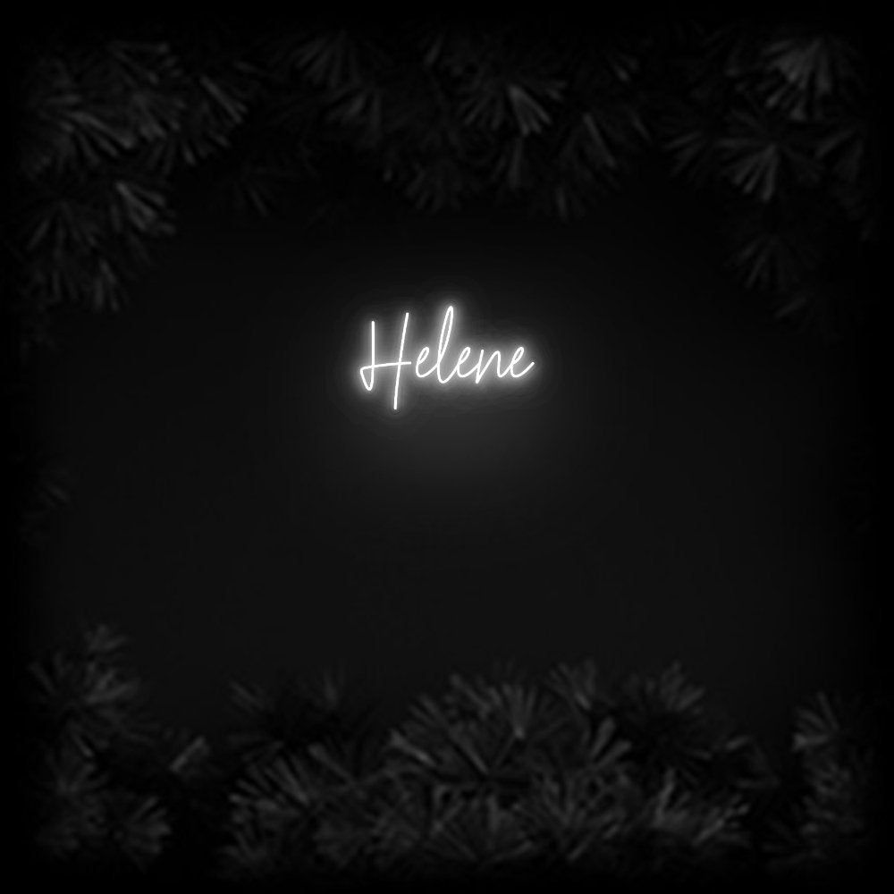 Konfiguriertes Neonschild: Helene - Official Neon - led neon schild schriftzug personalisiert