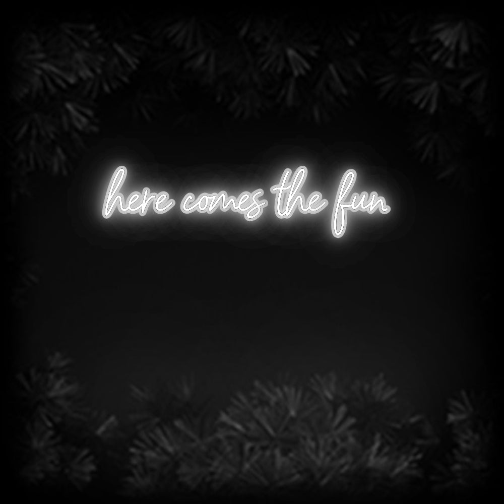 Konfiguriertes Neonschild: here comes th... - Official Neon - led neon schild schriftzug personalisiert