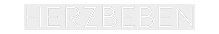 Konfiguriertes Neonschild: Herzbeben - Official Neon - led neon schild schriftzug personalisiert