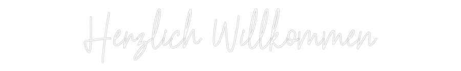 Konfiguriertes Neonschild: Herzlich Will... - Official Neon - led neon schild schriftzug personalisiert
