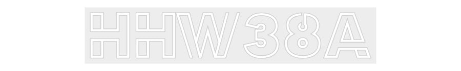 Konfiguriertes Neonschild: HHW38A - Official Neon - led neon schild schriftzug personalisiert