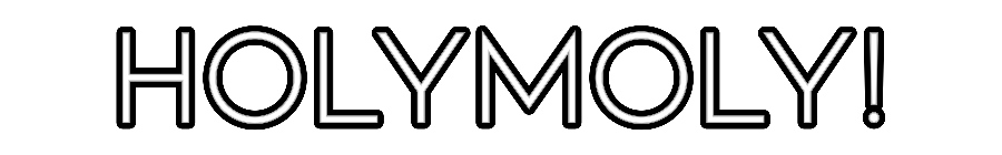 Konfiguriertes Neonschild: Holymoly! - Official Neon - led neon schild schriftzug personalisiert