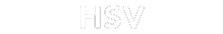 Konfiguriertes Neonschild: HSV - Official Neon - led neon schild schriftzug personalisiert