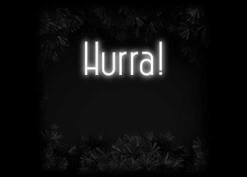 Konfiguriertes Neonschild: Hurra! - Official Neon - led neon schild schriftzug personalisiert
