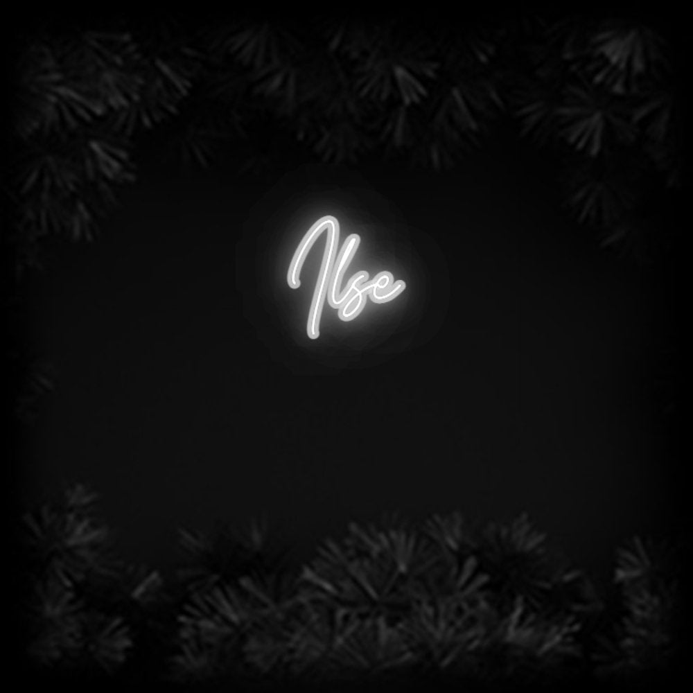 Konfiguriertes Neonschild: Ilse - Official Neon - led neon schild schriftzug personalisiert