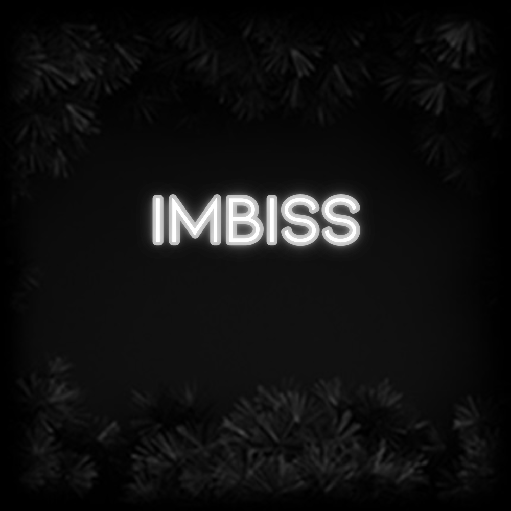 Konfiguriertes Neonschild: Imbiss - Official Neon - led neon schild schriftzug personalisiert