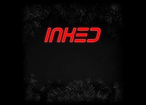 Konfiguriertes Neonschild: Inked - Official Neon - led neon schild schriftzug personalisiert