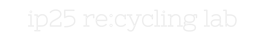 Konfiguriertes Neonschild: ip25 re:cycli... - Official Neon - led neon schild schriftzug personalisiert