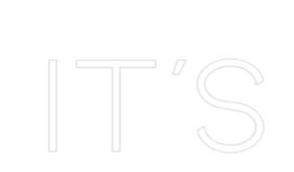 Konfiguriertes Neonschild: It's - Official Neon - led neon schild schriftzug personalisiert