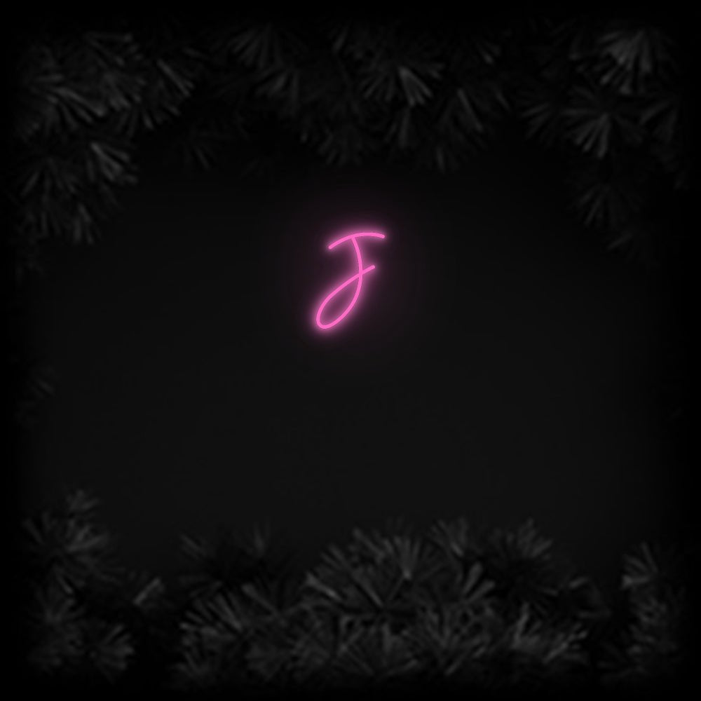Konfiguriertes Neonschild: J - Official Neon - led neon schild schriftzug personalisiert