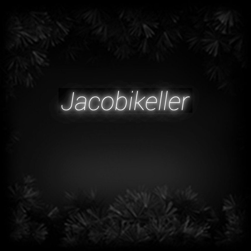 Konfiguriertes Neonschild: Jacobikeller - Official Neon - led neon schild schriftzug personalisiert