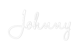 Konfiguriertes Neonschild: Johnny - Official Neon - led neon schild schriftzug personalisiert