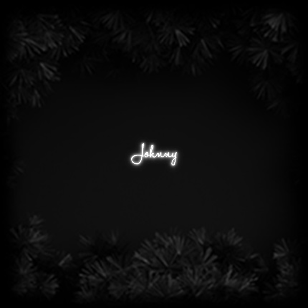Konfiguriertes Neonschild: Johnny - Official Neon - led neon schild schriftzug personalisiert