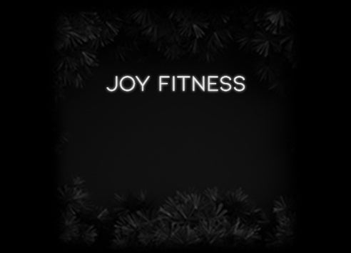 Konfiguriertes Neonschild: JOY FITNESS - Official Neon - led neon schild schriftzug personalisiert