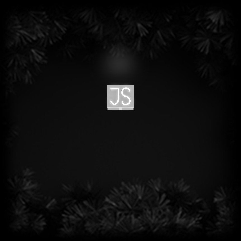 Konfiguriertes Neonschild: JS - Official Neon - led neon schild schriftzug personalisiert