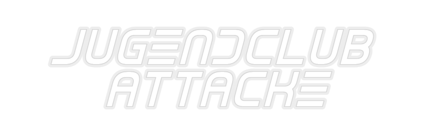 Konfiguriertes Neonschild: Jugendclub ... - Official Neon - led neon schild schriftzug personalisiert