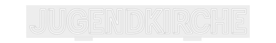 Konfiguriertes Neonschild: JUGENDKIRCHE - Official Neon - led neon schild schriftzug personalisiert