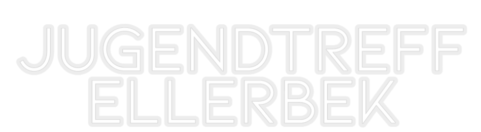 Konfiguriertes Neonschild: Jugendtreff Ell... - Official Neon - led neon schild schriftzug personalisiert