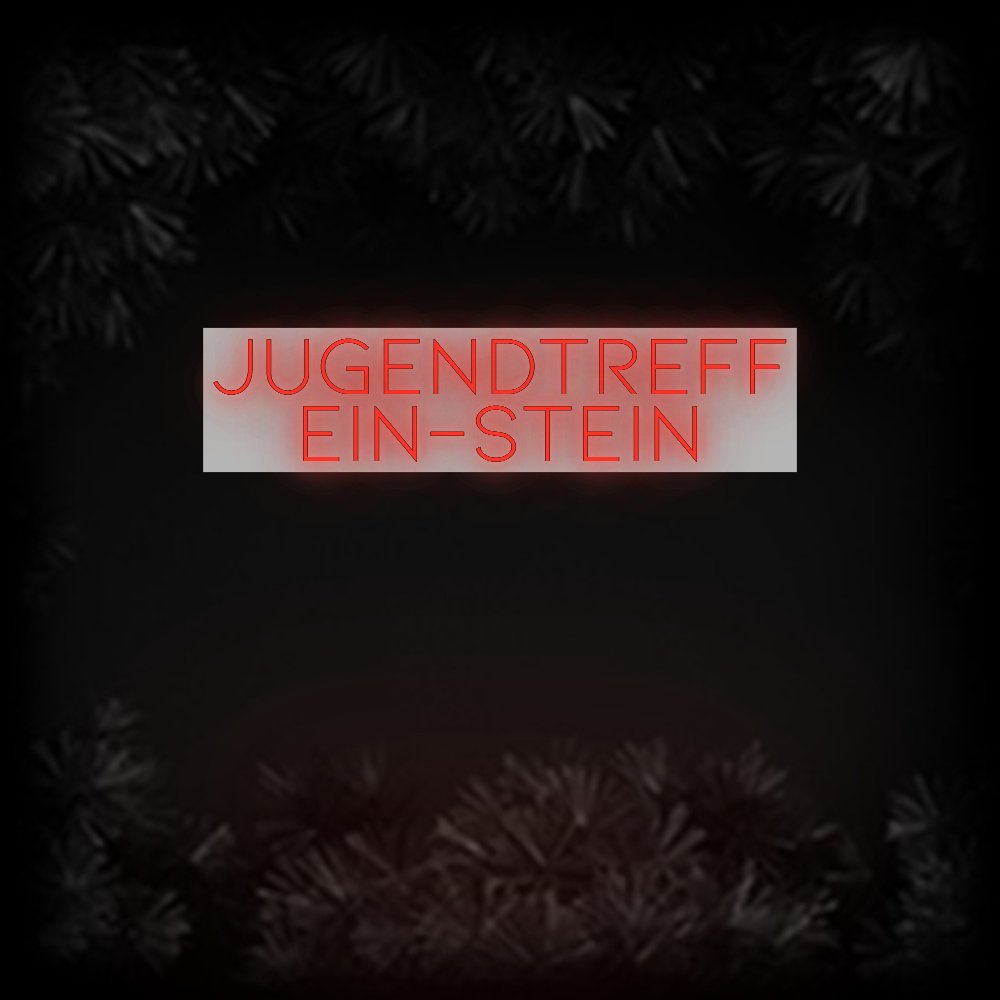 Konfiguriertes Neonschild: Jugendtreff ... - Official Neon - led neon schild schriftzug personalisiert